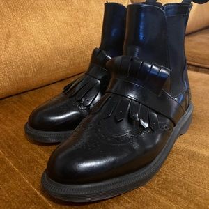Dr. Marten’s Black Leather Boots